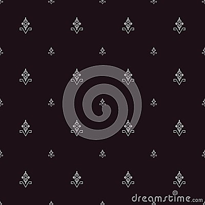 Thai silk fabric vector pattern Vector Illustration